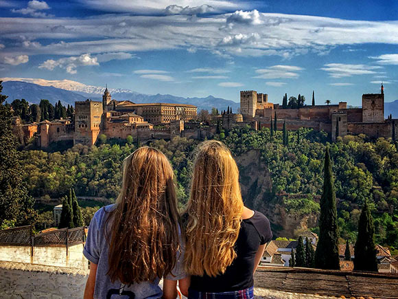 Alhambra am Abend